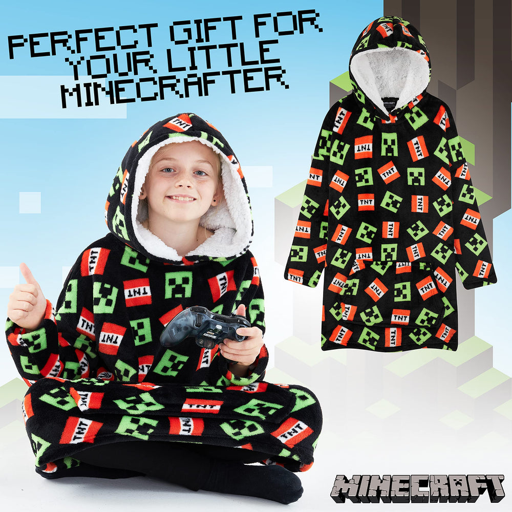 Minecraft grande poche kangourou garde mains et objets à portée