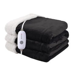 Minervada plaid chauffant face avant montrant design et contours, chaleur uniforme