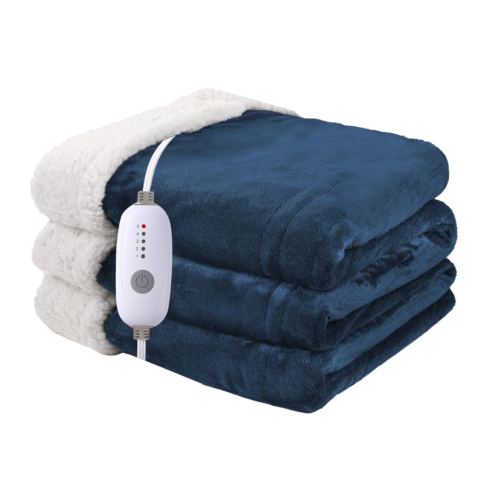 Minervada face flanelle navy montrant douceur et confort immédiat