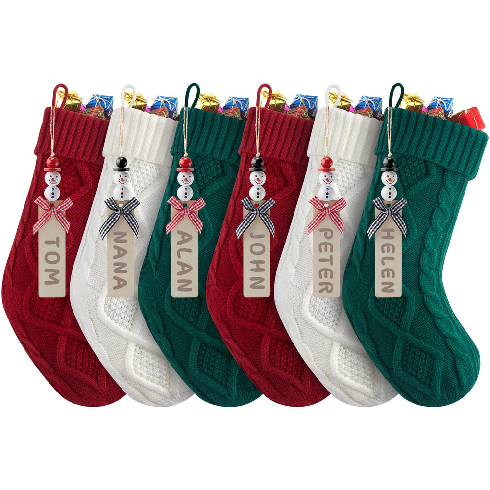 Minetom chaussette devant lot de six montrant couleurs assorties, ajoute chaleur décorative