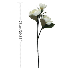 MINYULUA zoom mousse fleur texture réaliste et toucher doux