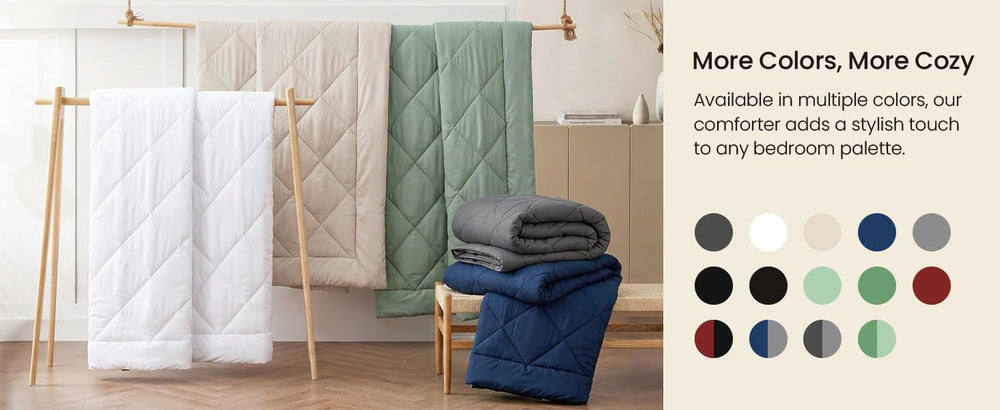 MIOTO comparaison taille montrant lampleur sur un matelas king
