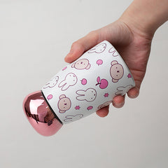 MIPOW Miffy ouverture et intérieur en acier inoxydable pour hygiène