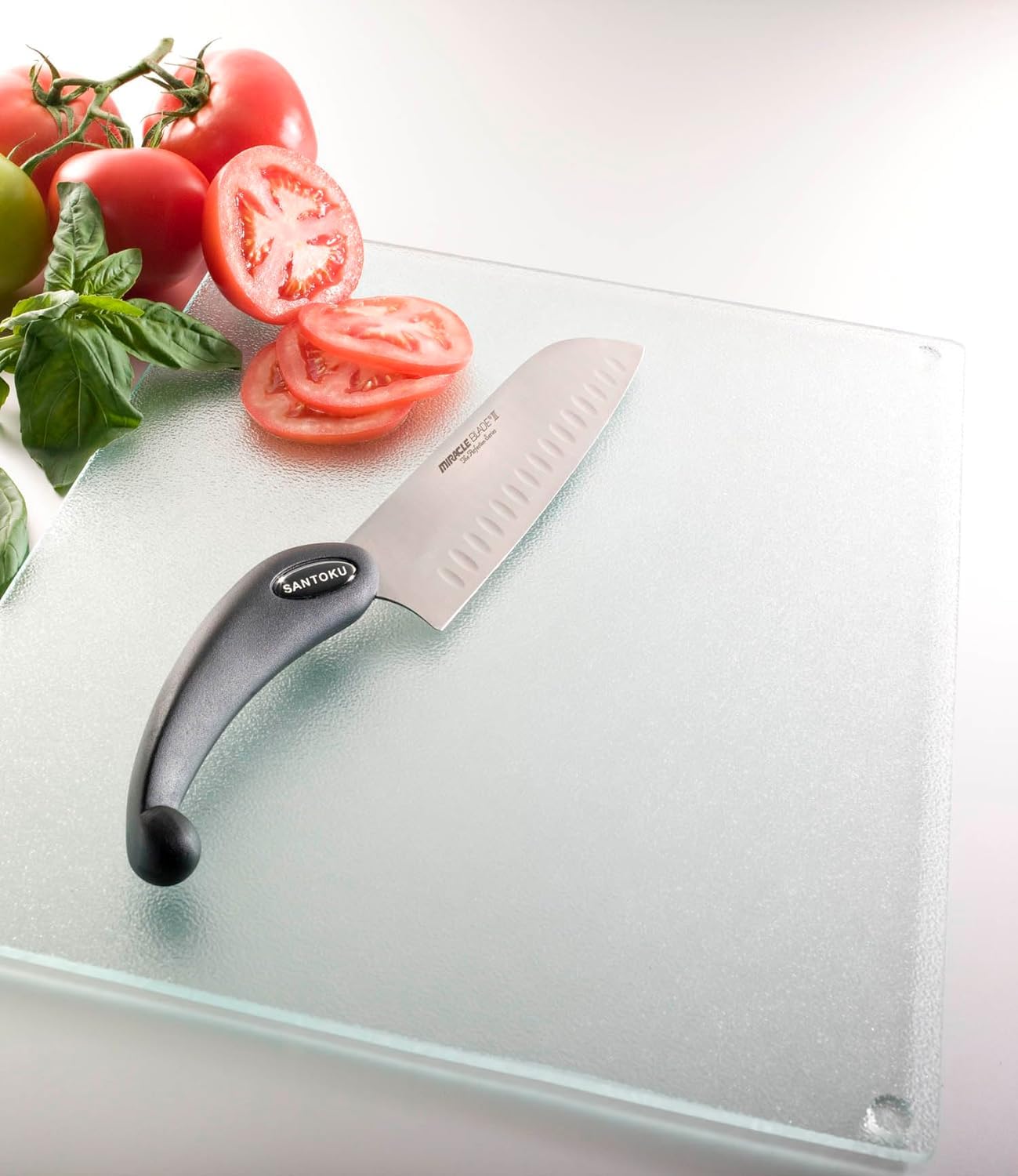 Miracle Blade comparatif tailles des couteaux pour visualiser proportions utiles