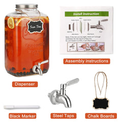 MiraEase couvercle inox et joint étanche pour protection des boissons