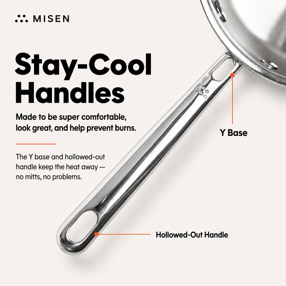 Misen grande surface de cuisson 10" offrant 20% d'espace en plus