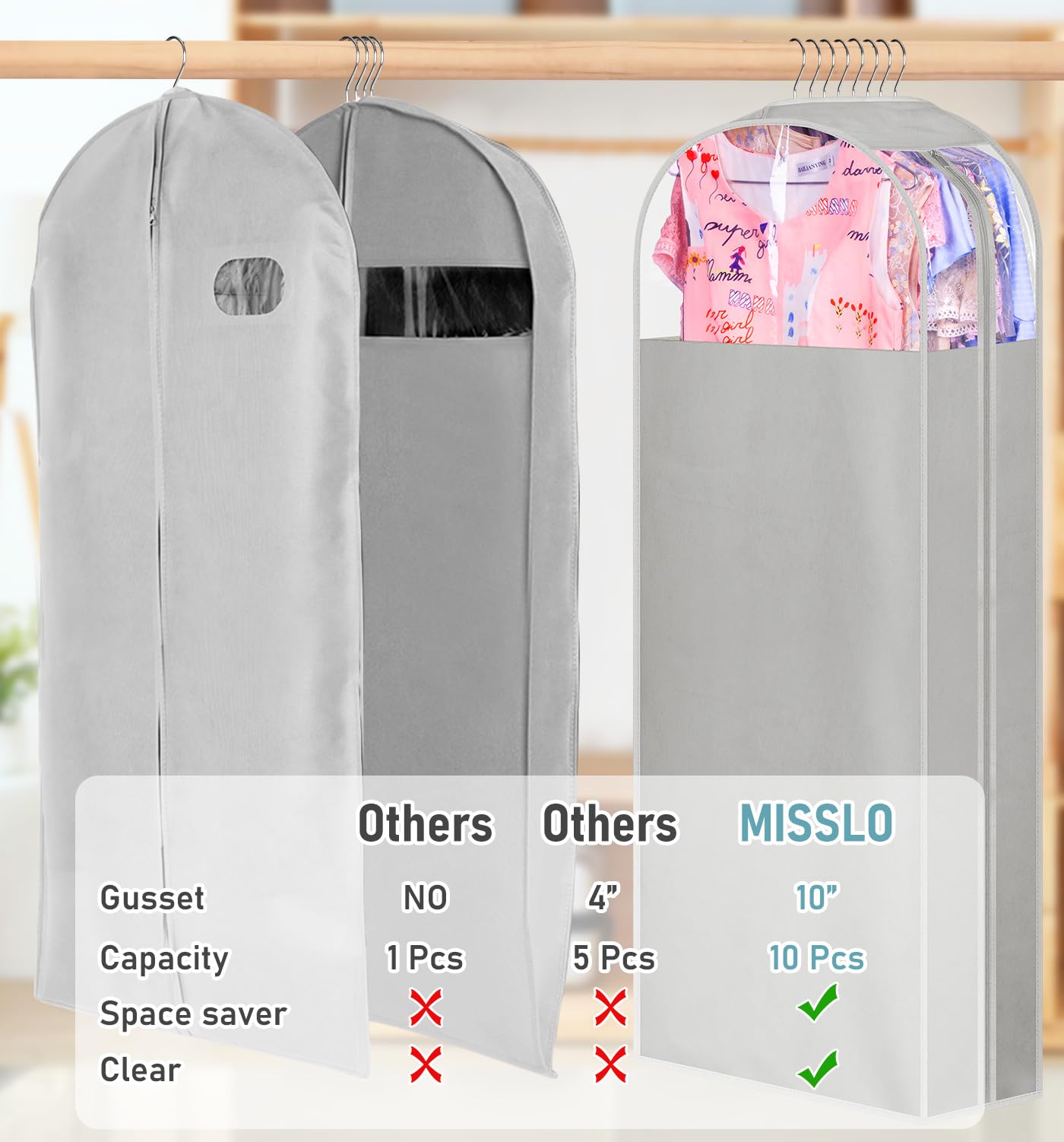 MISSLO texture PEVA claire et imperméable facile à nettoyer