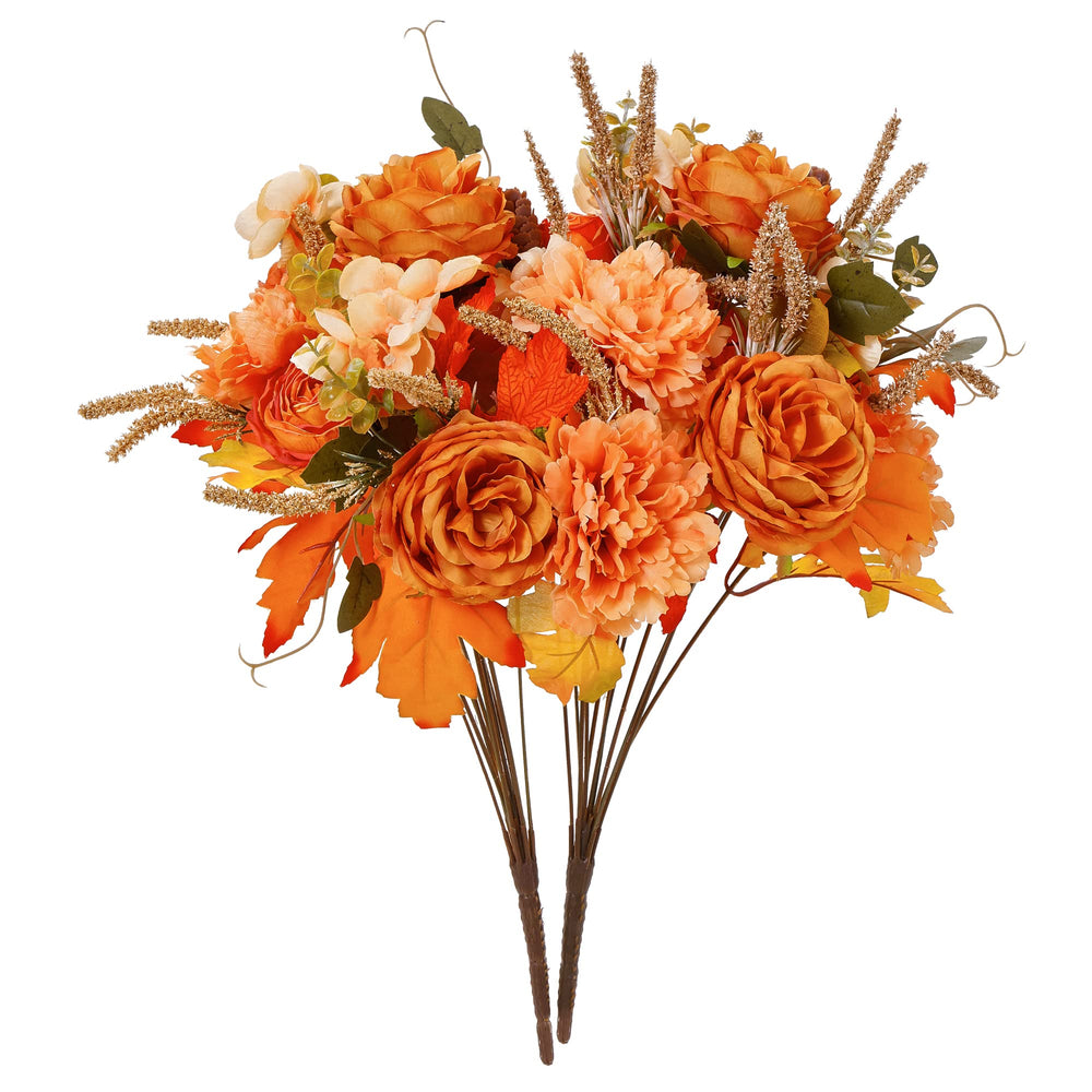 MISSPIN bouquet face montrant couleurs automnales et ambiance chaleureuse