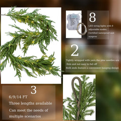 MISSPIN gros plan branches en PE montrant un toucher réaliste durable