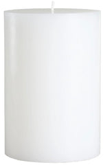 Mister Candle bougie pilier vue avant bénéfice lumière pure