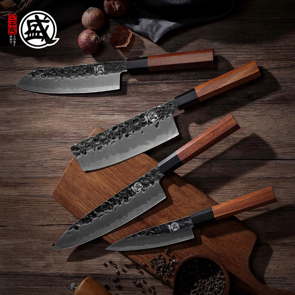MITSUMOTO SAKARI manche bois octogonal offrant prise stable