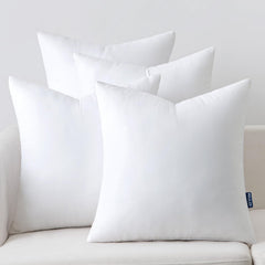 MIULEE vue avant du coussin 18x18 montrant maintien esthétique