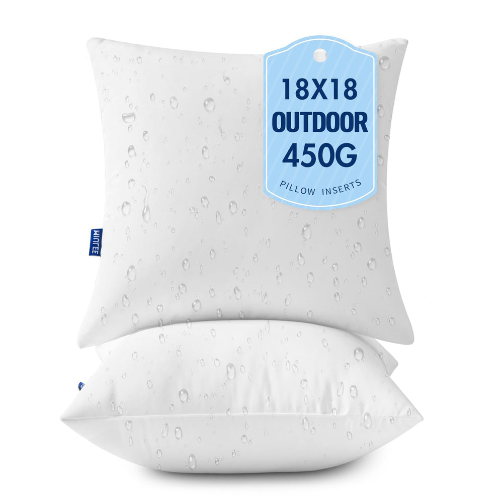 MIULEE coussin avant lot de 2 montrant finition et allure extérieure bénéfique