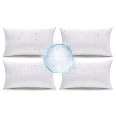 MIULEE coussin 12x20 face avant montrant design et bénéfice d'usage extérieur