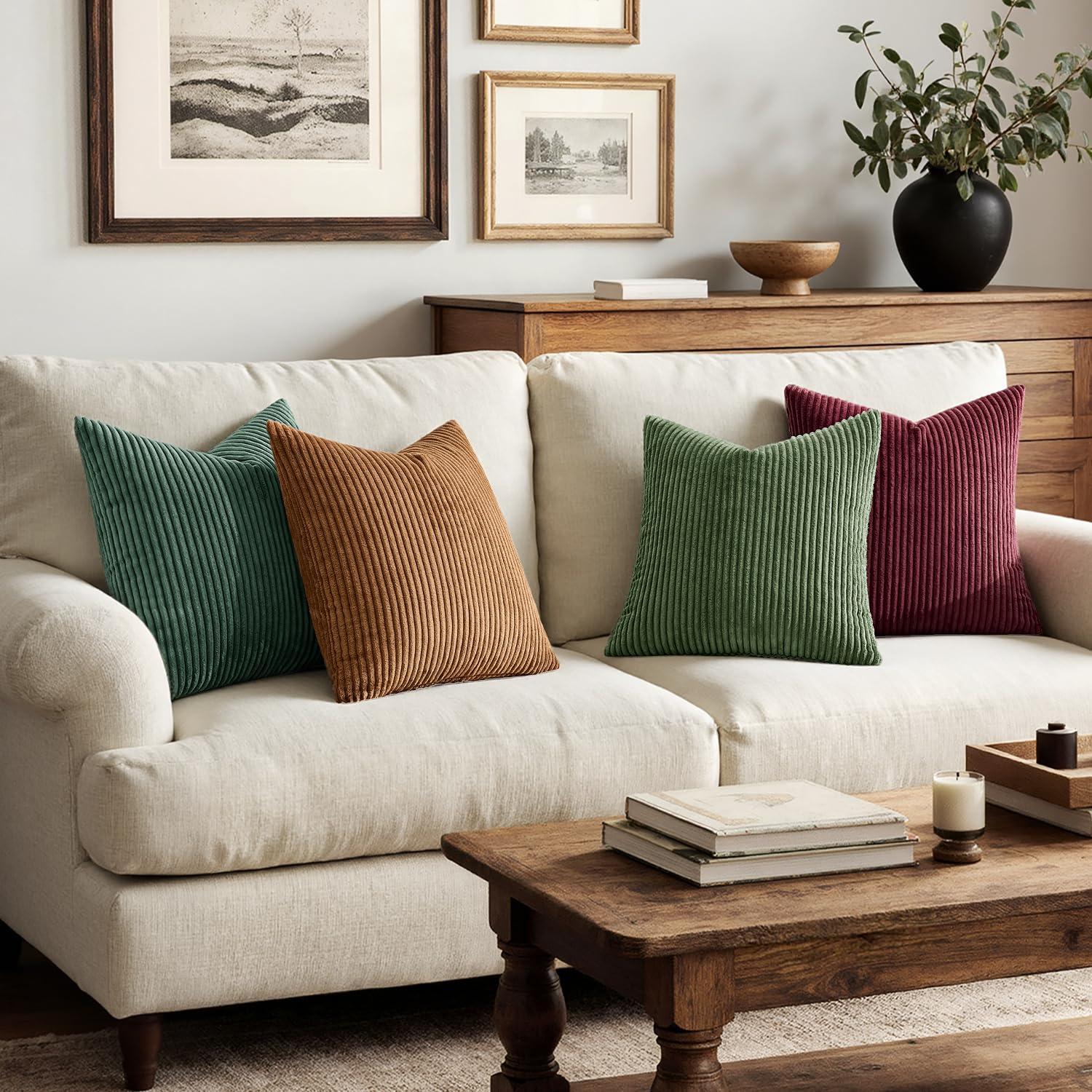 MIULEE motif rayé bohème apportant caractère décoratif subtil
