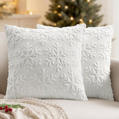 MIULEE housse devant pack montrant motif flocons et style festif