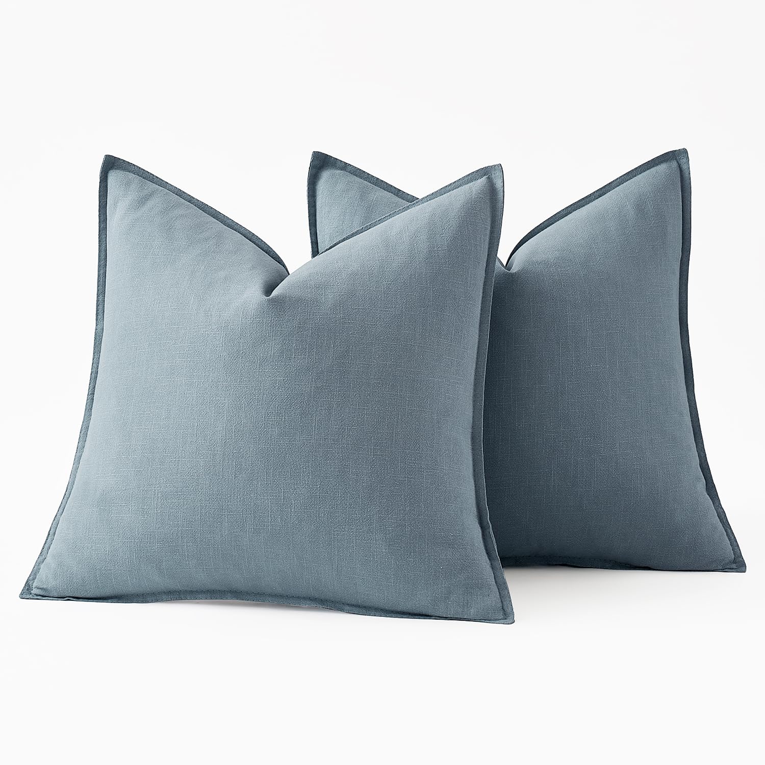 MIULEE lot de deux housses sur lit décoré apportant ambiance apaisante