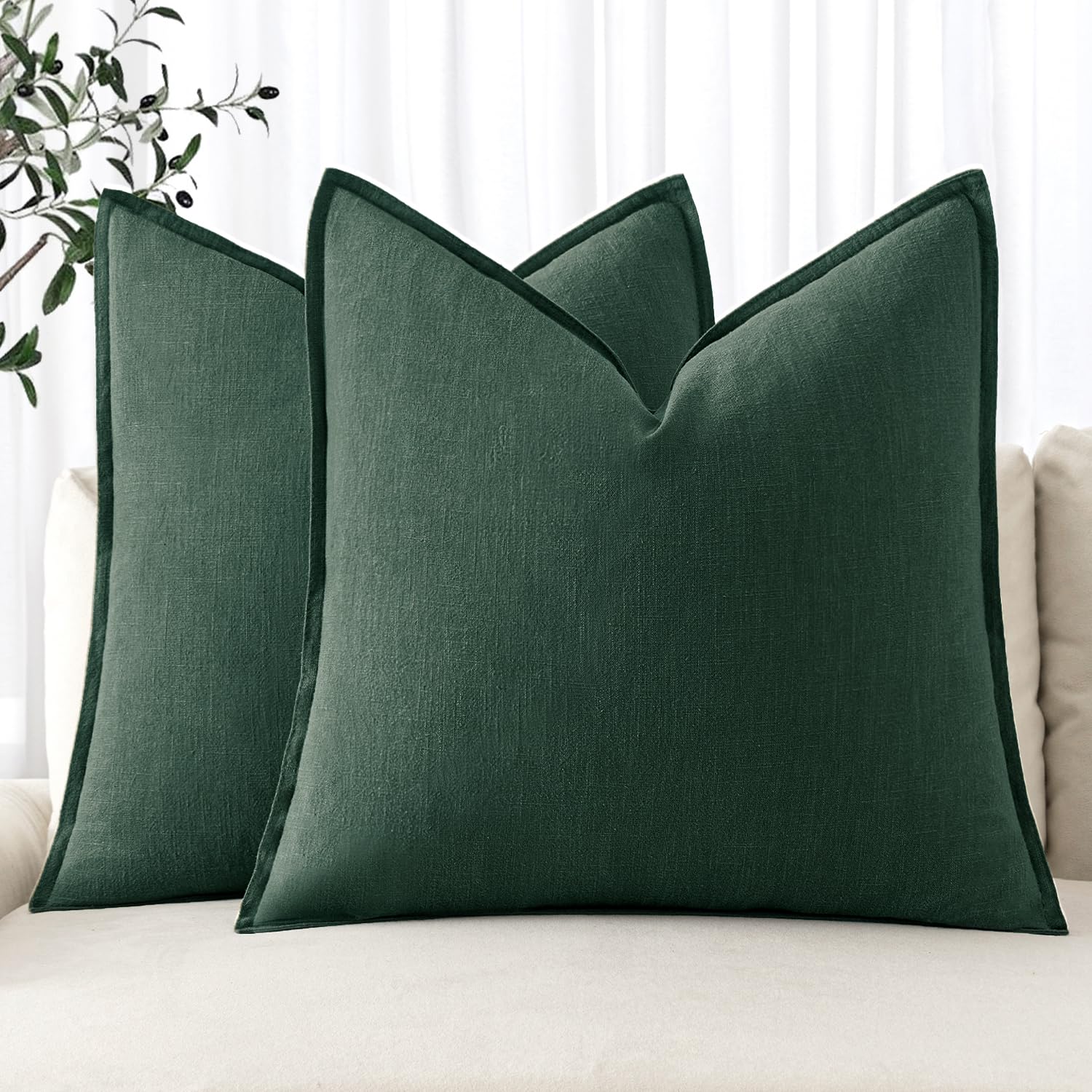 MIULEE housse avant vert foncé élégante, apporte style et confort