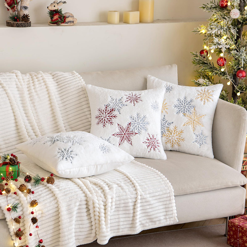 MIULEE comparaison taille 50x50 cm, confirme ajustement sur coussin standard