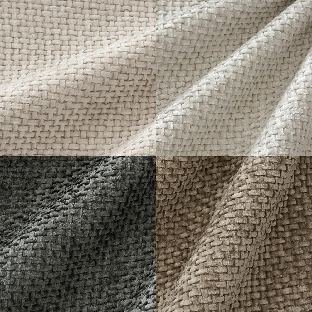 MIULEE gros plan texture chenille affichant douceur et qualité