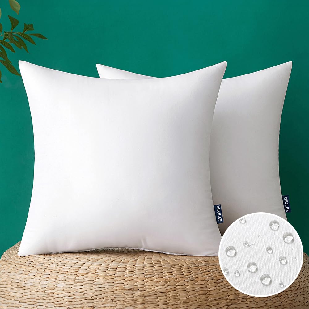 MIULEE coussin 24x24 face avant montrant maintien et style