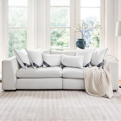 MIULEE insert utilisé sur canapé moderne, apporte confort et style au salon