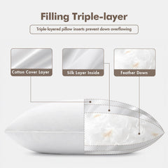 MIULEE insert placé dans housse décorative pour rendu chop look