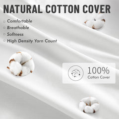 MIULEE insert posé sur canapé apportant soutien et look décoratif