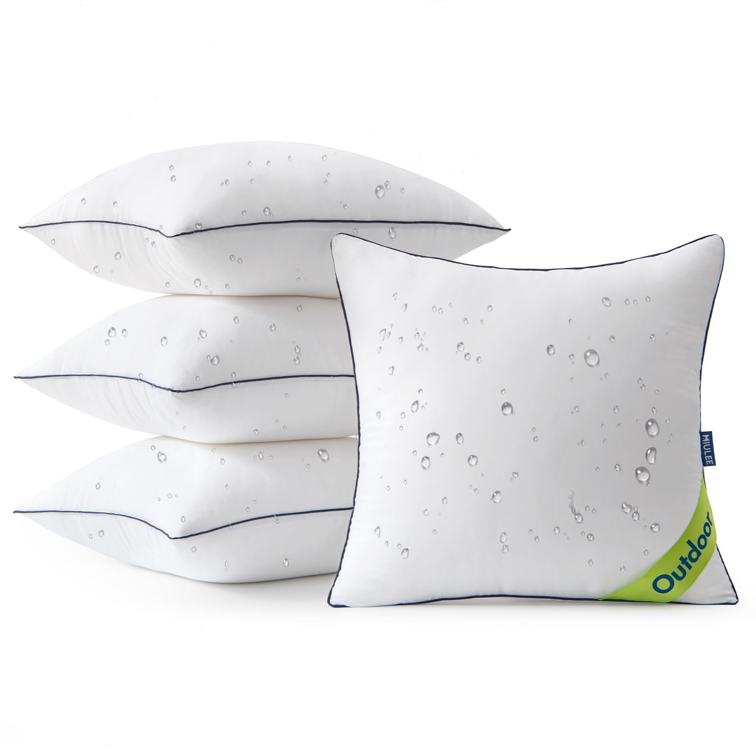 MIULEE vue de face du coussin extérieur montrant maintien confortable