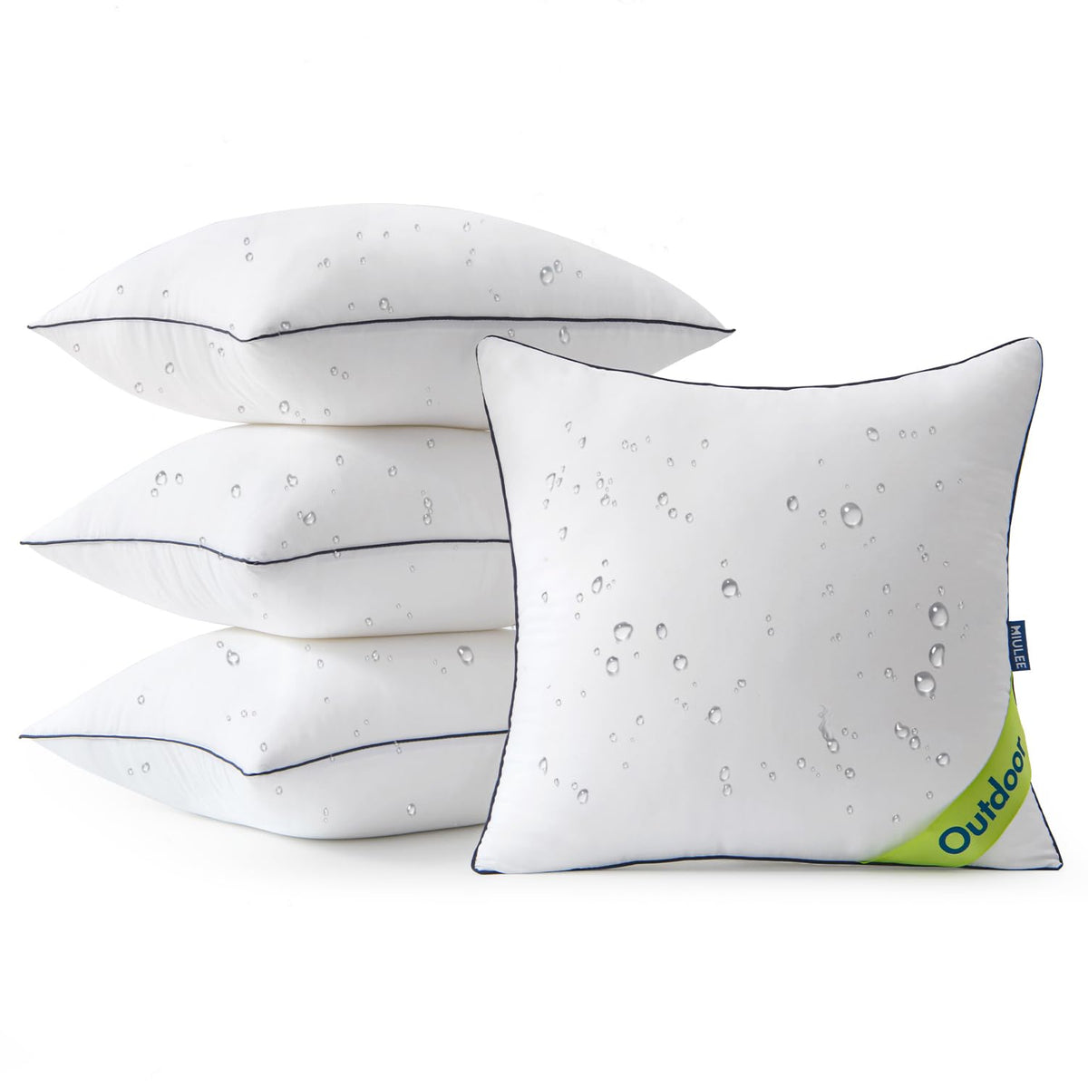 MIULEE vue de face du coussin extérieur montrant maintien confortable