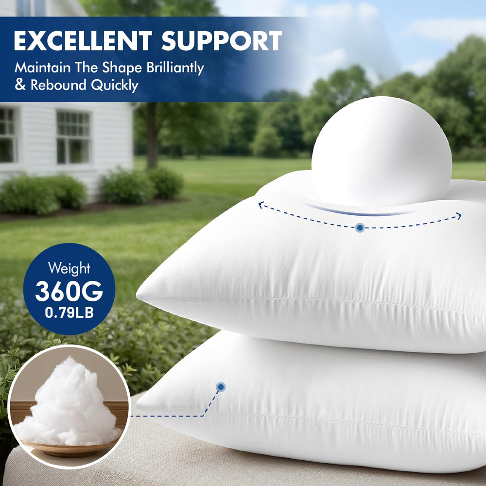 MIULEE inserts posés sur fauteuil de terrasse apportant confort