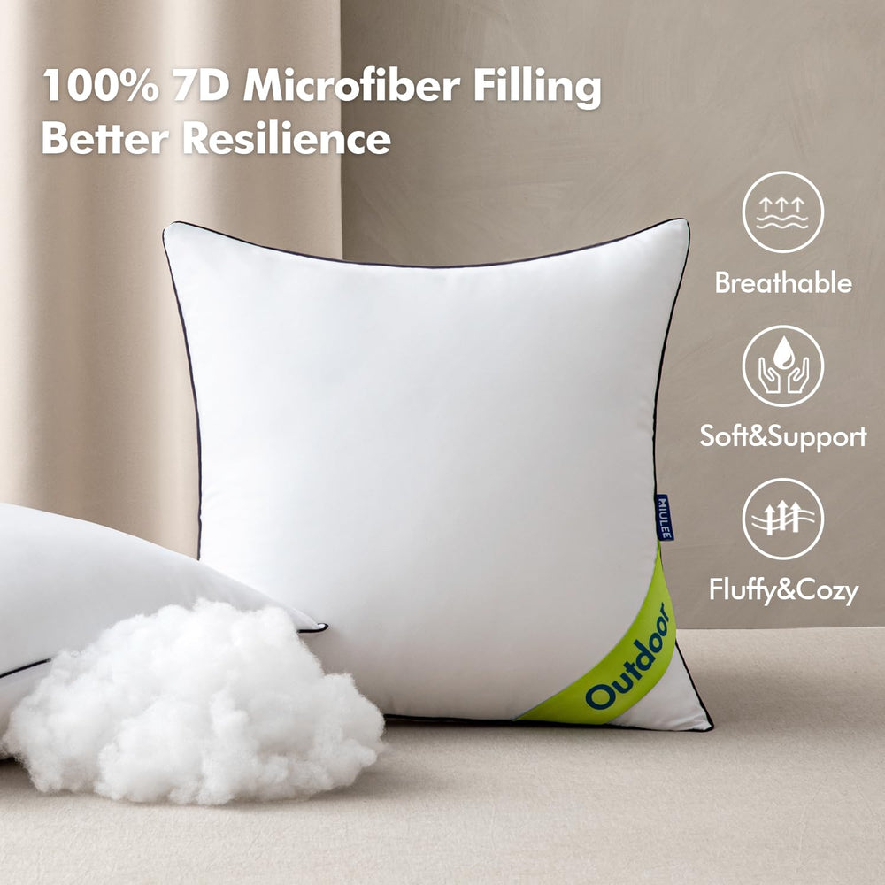 MIULEE texture du tissu déperlant démontrant résistance à l'eau et facilité d'entretien