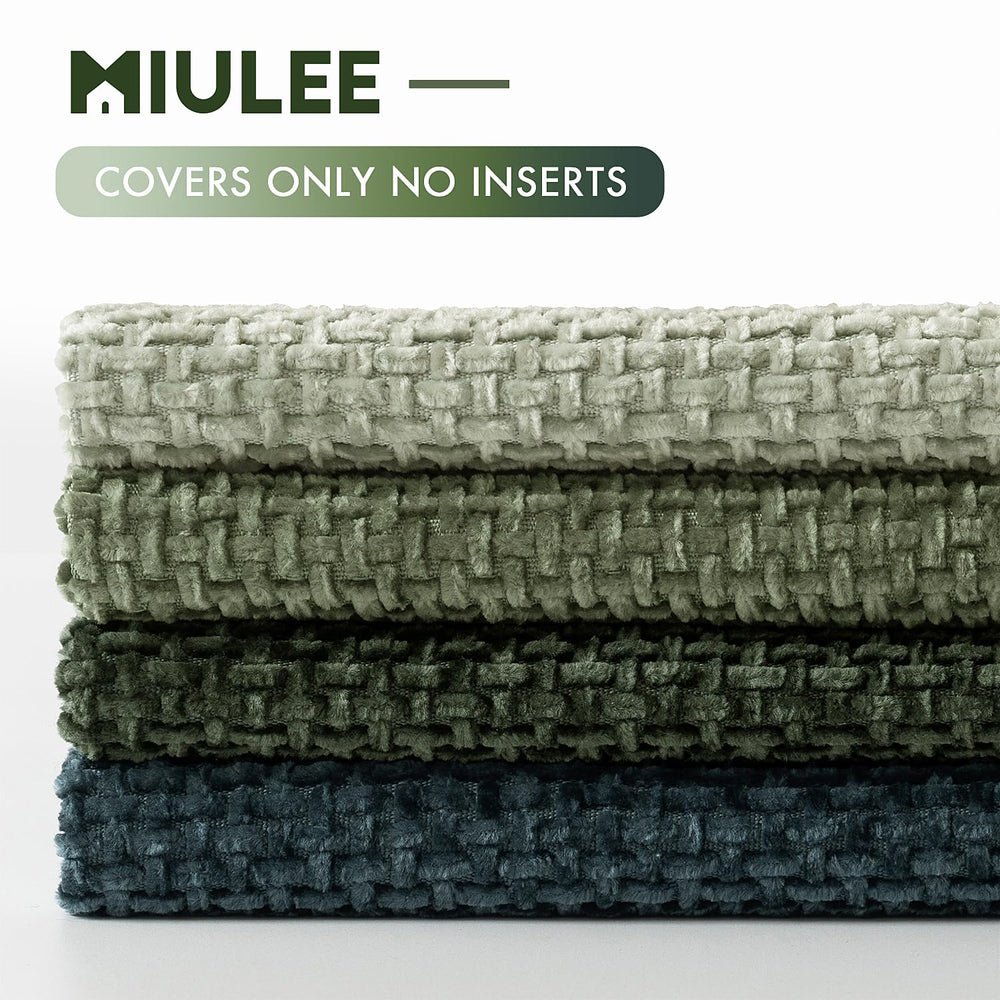 MIULEE lot de 4 emballage prêt-à-utiliser pour coordination décor