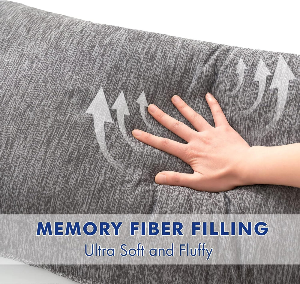 MIULEE oreiller en usage sur lit soutien confortable pour dormir