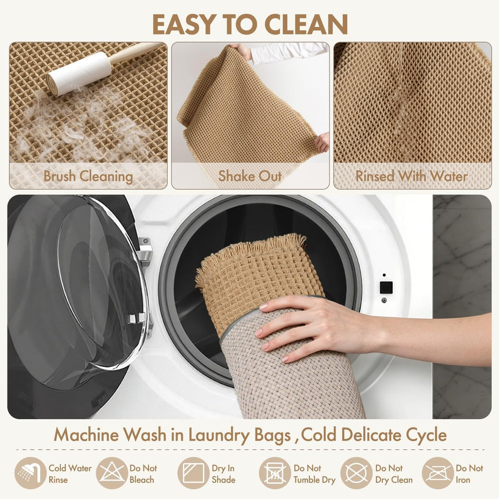 MIULEE détail des franges et couture pour finition soignée et durable