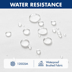MIULEE démonstration éclaboussures prouvant rejet de l'eau et durabilité