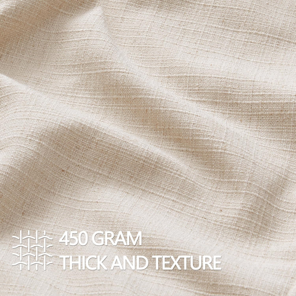 MIULEE gros plan texture du tissu 450 GSM apportant relief et qualité