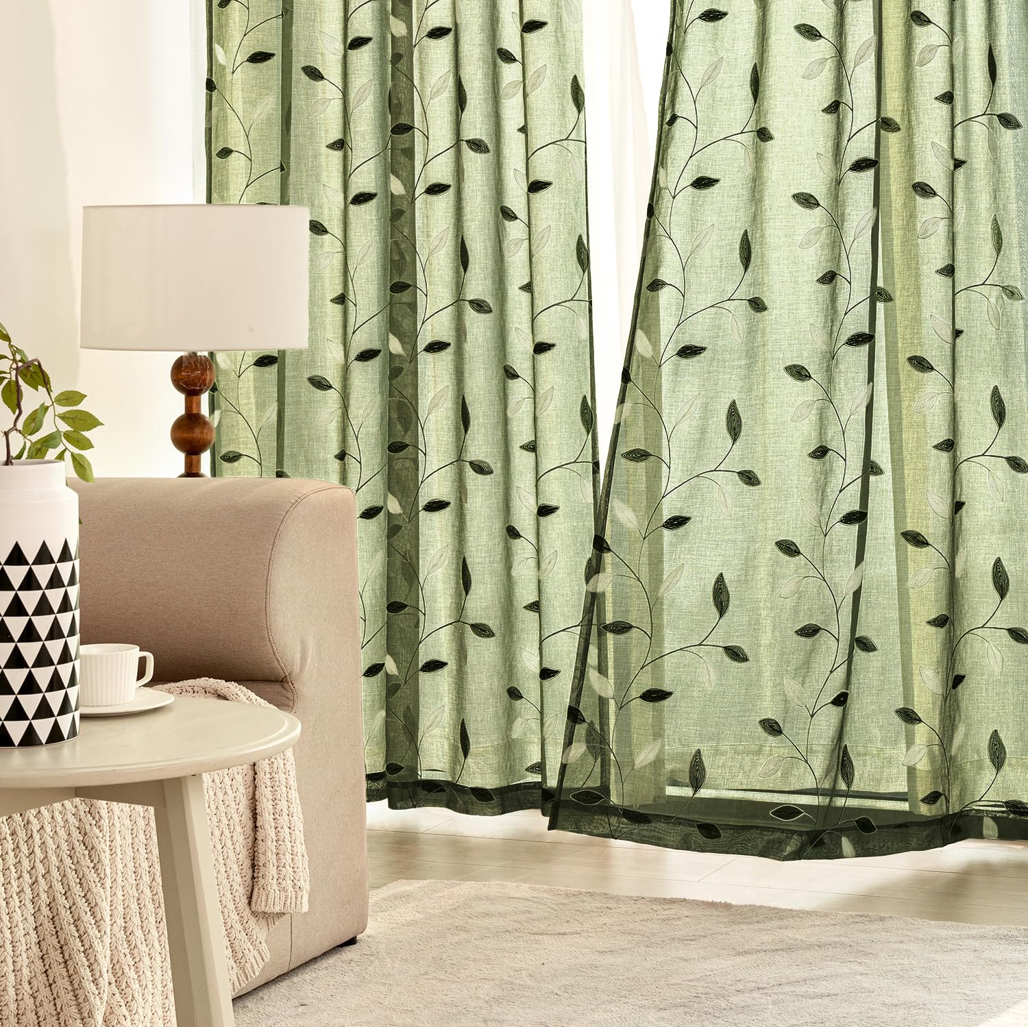 MIULEE gros plan texture fausse lin pour toucher doux durable