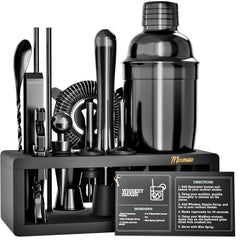 MixMate shaker et support bois élégant pour organisation et présentation