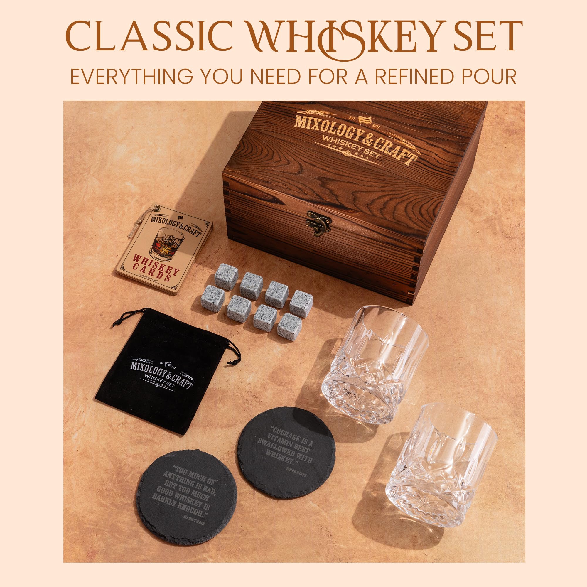 Mixology & Craft comparaison de taille montrant dimensions avec objets courants