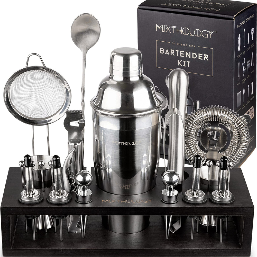 Mixthology shaker avant montrant finition inox et service uniforme