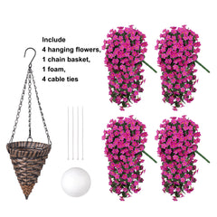 MJFloria gros plan sur fleurs en soie, réalisme et couleur durable