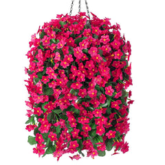 MJFloria suspension face complète montrant couleur fuchsia et effet réaliste