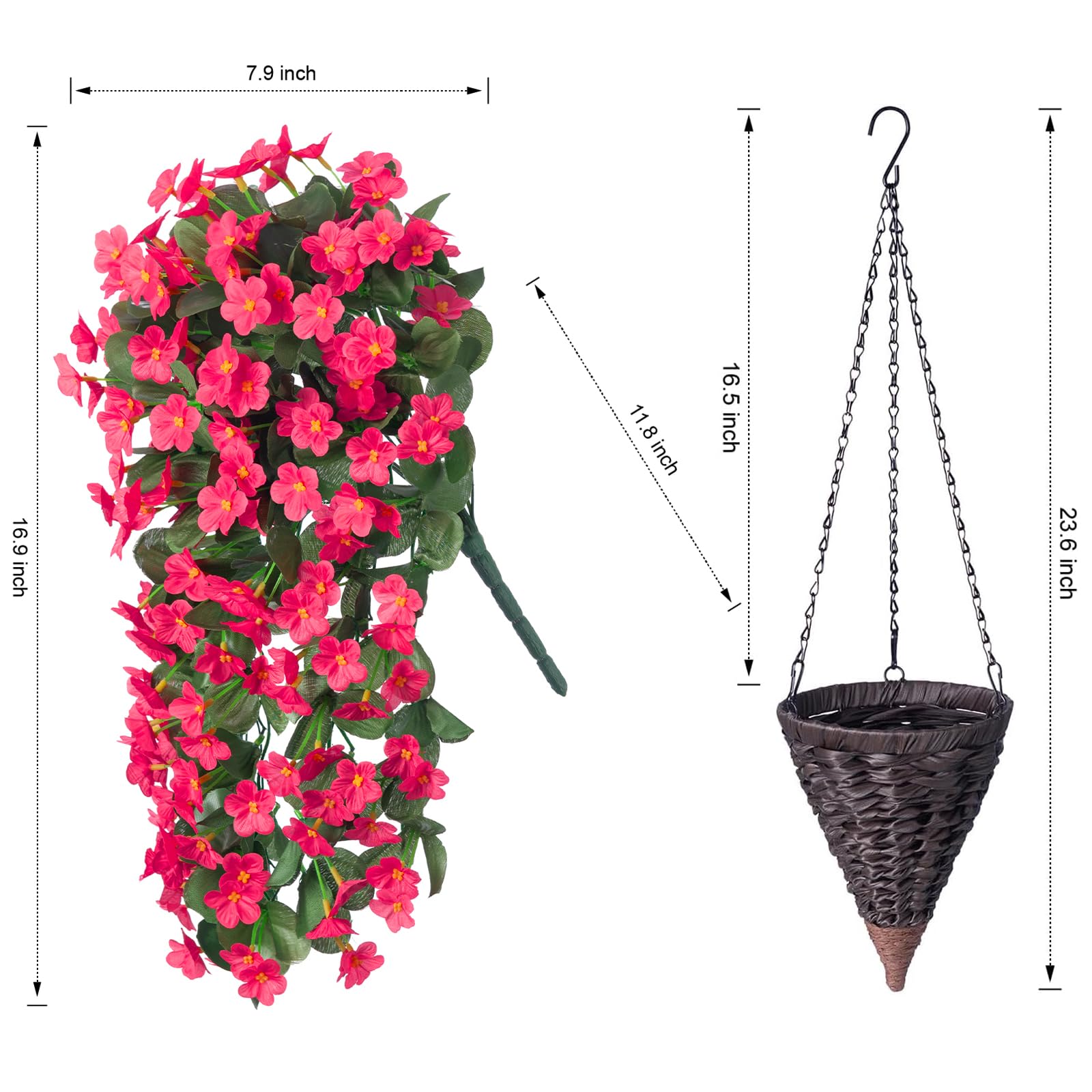 MJFloria comparaison taille sur balcon, visualise échelle et couverture florale
