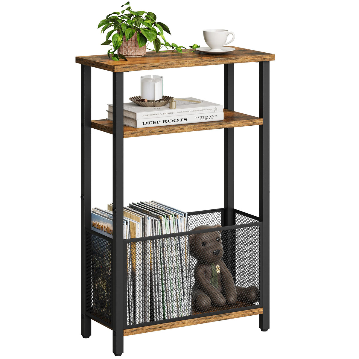 MMEOLUOOK table face avant montrant design étroit et gain de place
