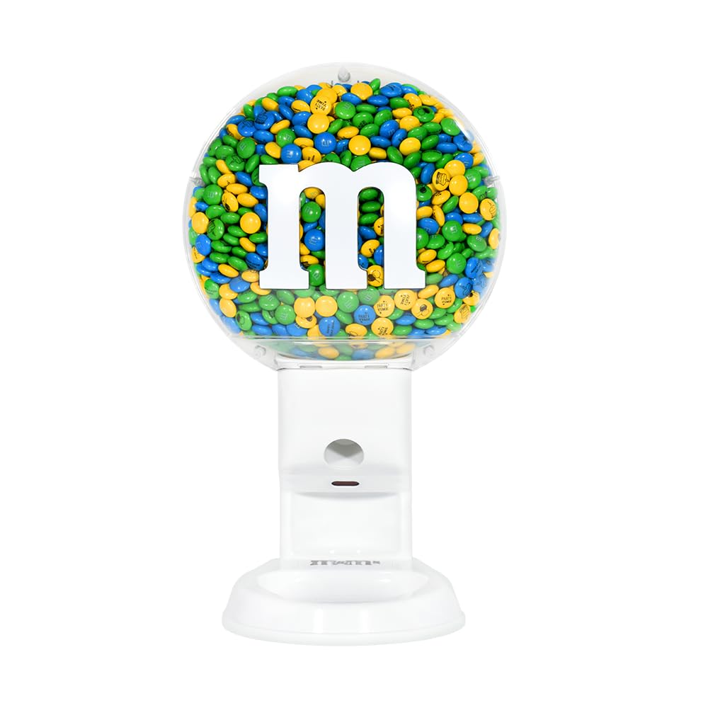M&M’S distributeur face montrant design élégant et service hygiénique
