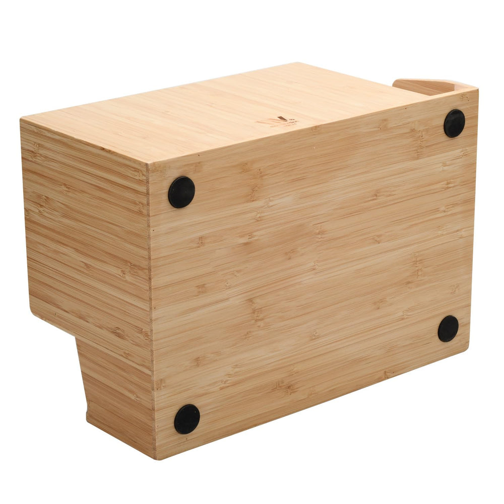 MobileVision gros plan sur texture bambou soulignant qualité durable et esthétique