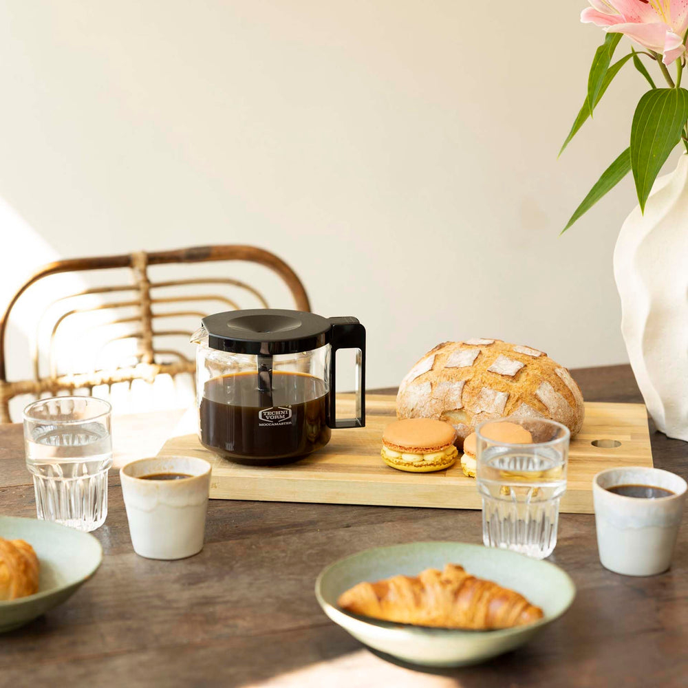Moccamaster carafe au lave-vaisselle, nettoyage facile et rapide