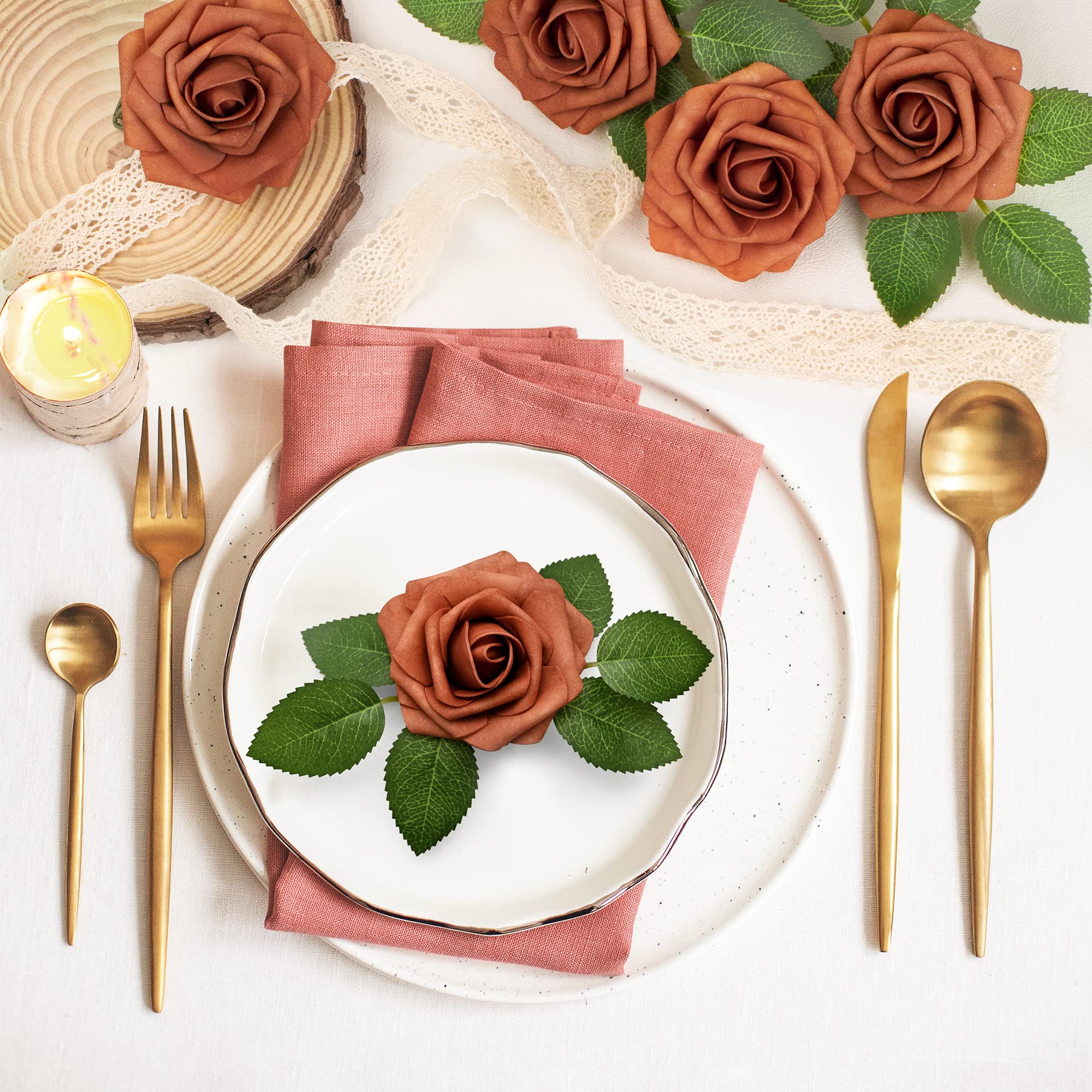 Bouquet de mariage Mocoosy orange brûlé apportant ambiance chaleureuse