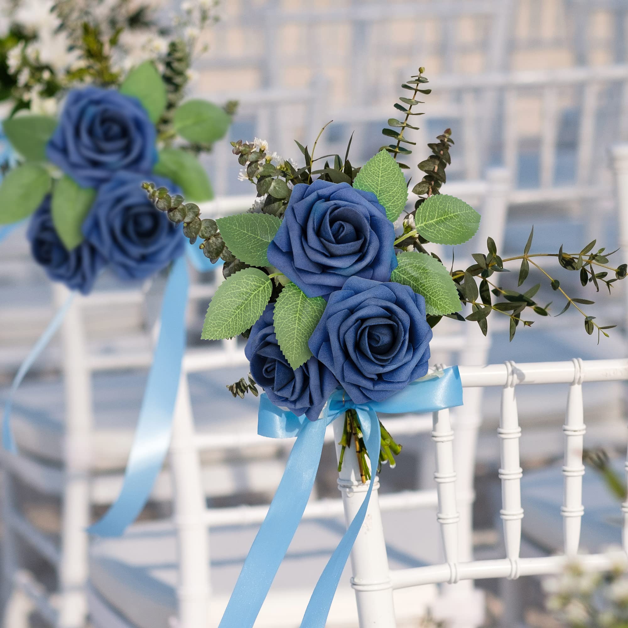 Mocoosy feuilles détachées à côté des roses, possibilité de personnalisation